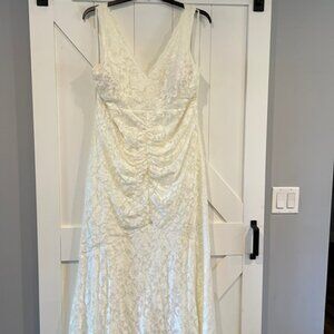Fiesta Lace Fit & Flare Wedding Dress size 3X